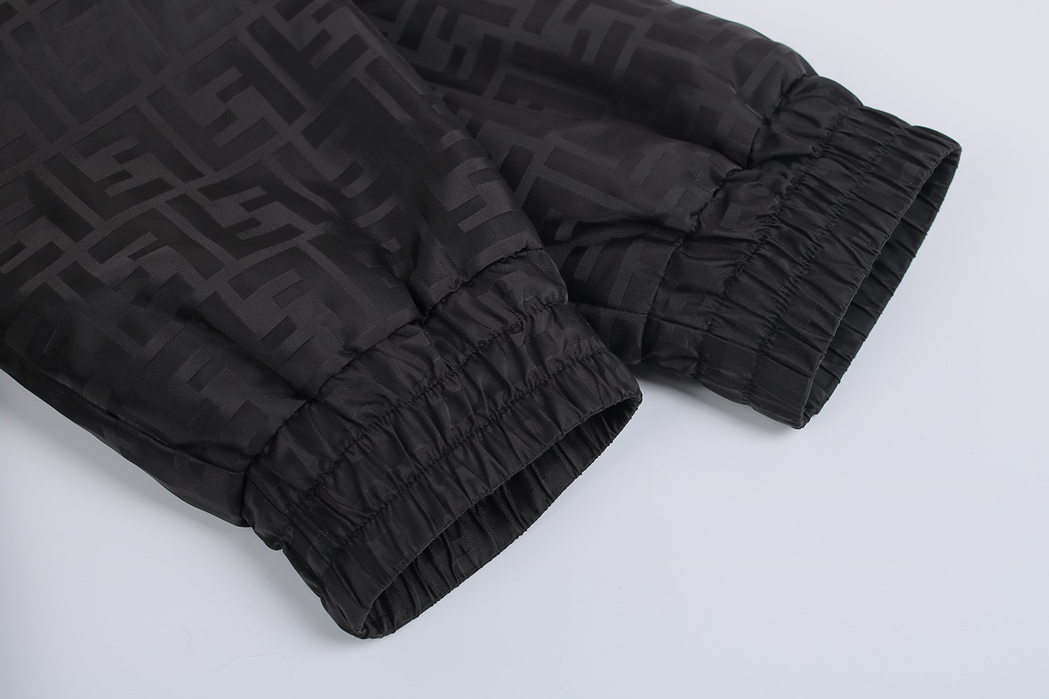 FENDI Standing Collar Nylon Pilot Jacket Coat 101602 - Image 6