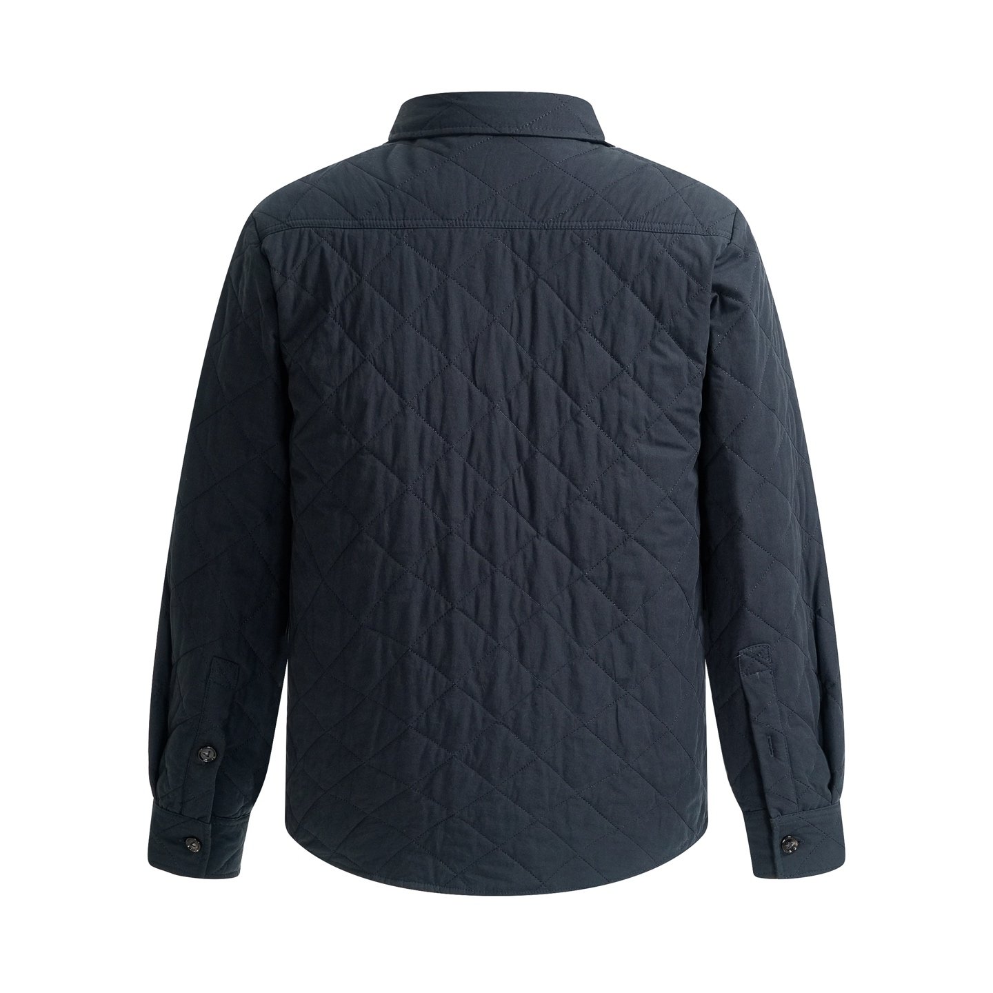 BV Buttoned Diamond Pattern Cotton Coat 101702 - Image 4