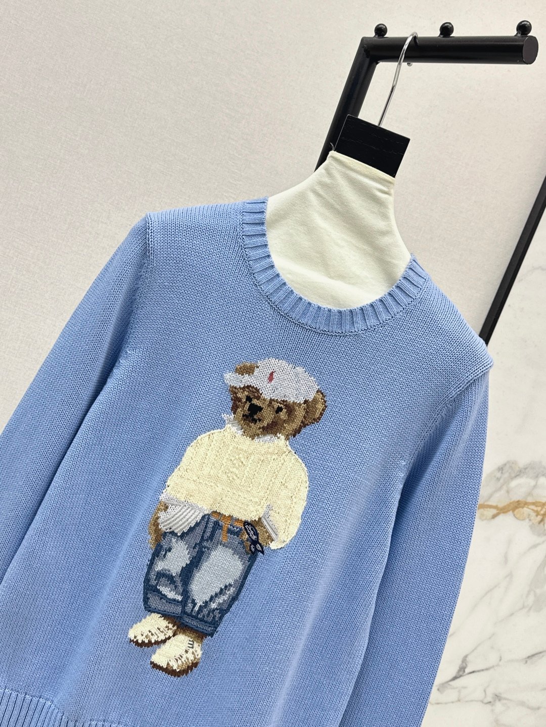 RL Little Bear Hooked Pattern Pullover Sweater D101801 - Image 4