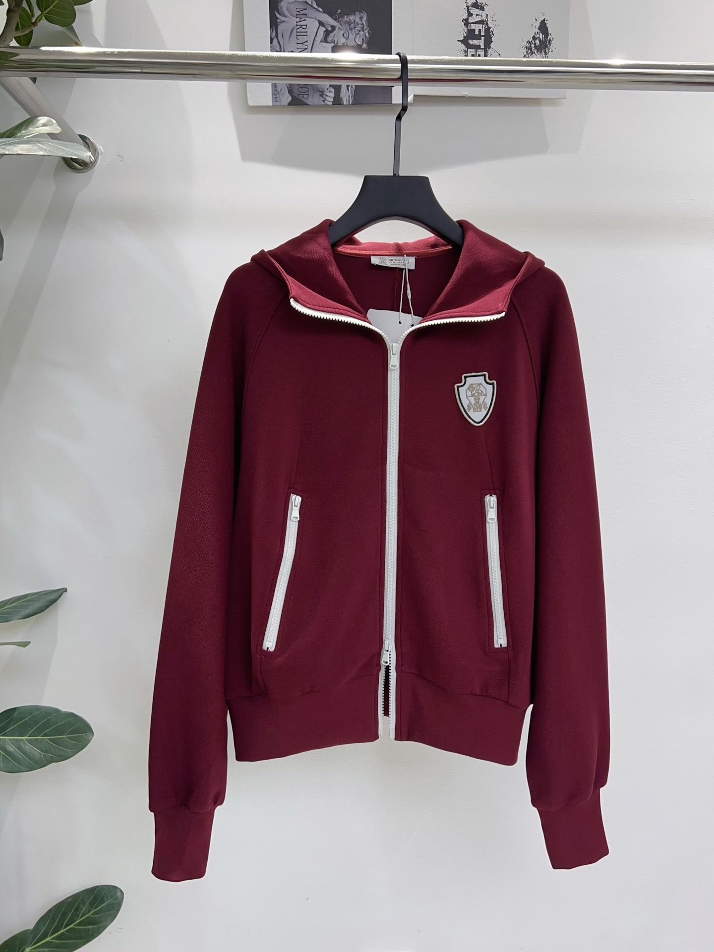 Brunello Double zipped long-sleeved sports shirt D102002 - Image 3