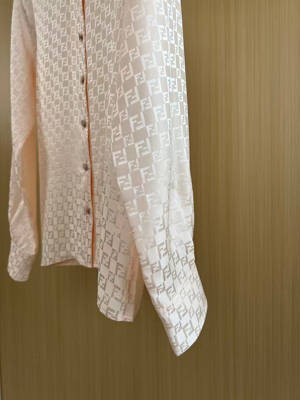 Shirt Silk Pink | Fendi FF D100801 - Image 3