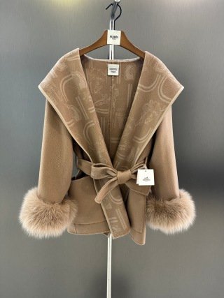 Hermes wool coat D110304 - Image 2