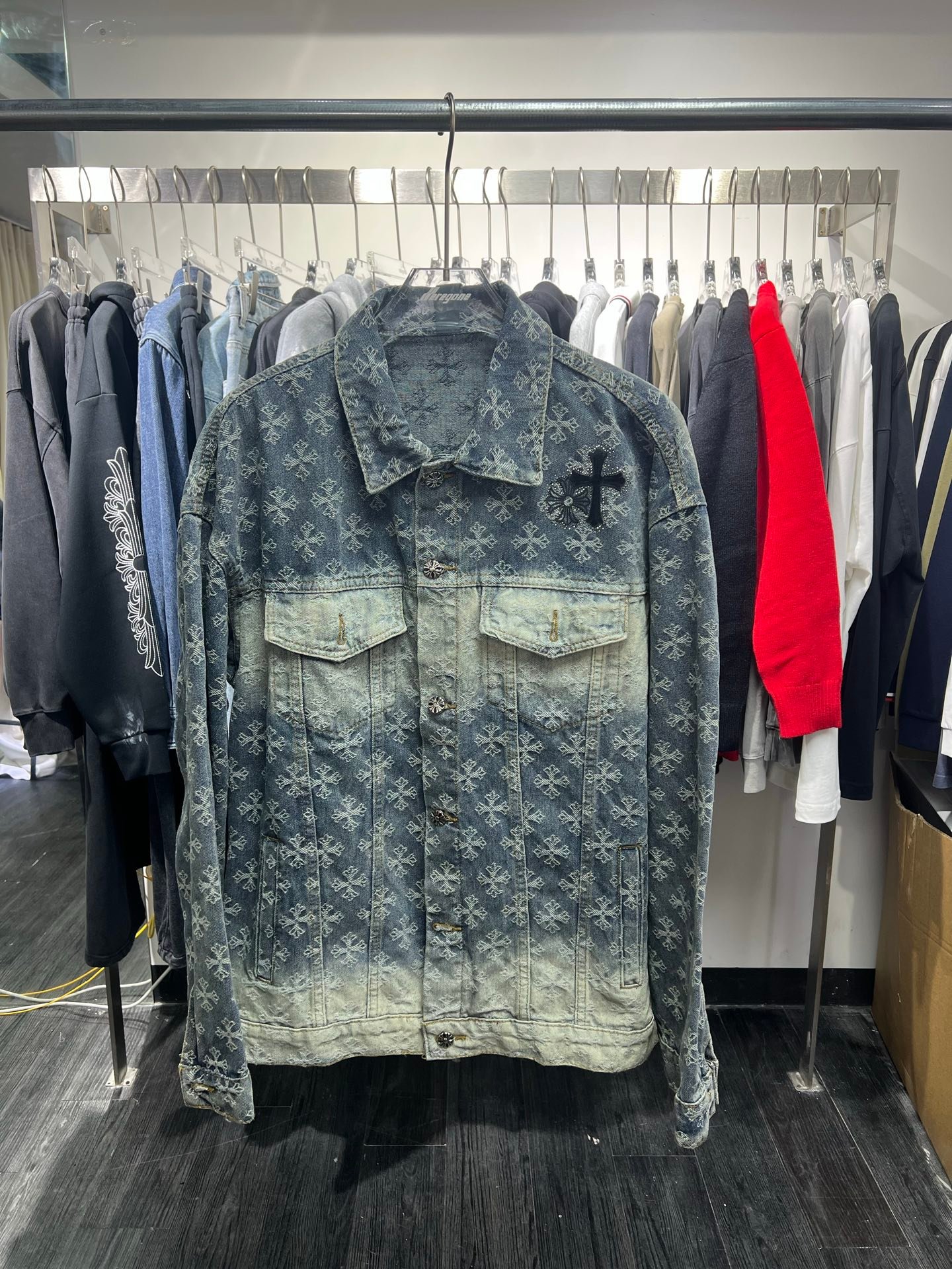 Chrome Hearts denim jacket 110802