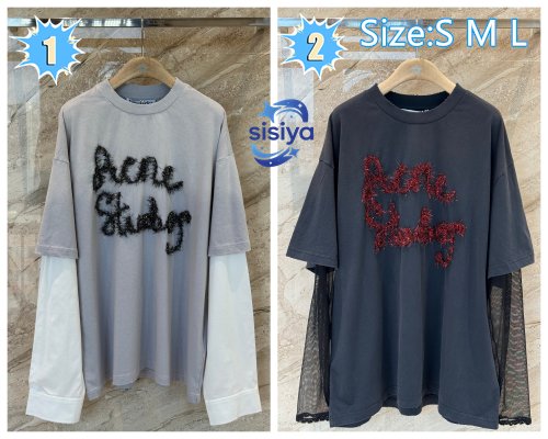 Acne Studios - Layered Logo T-Shirt D111907