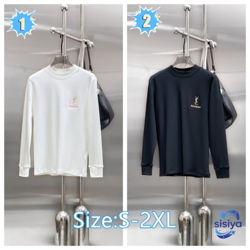 YSL Round-neck Long-sleeve T-shirt 111109