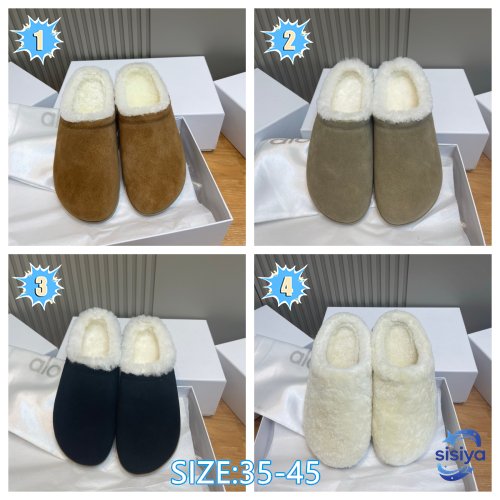 Alo lambskin woolen shoes L111110
