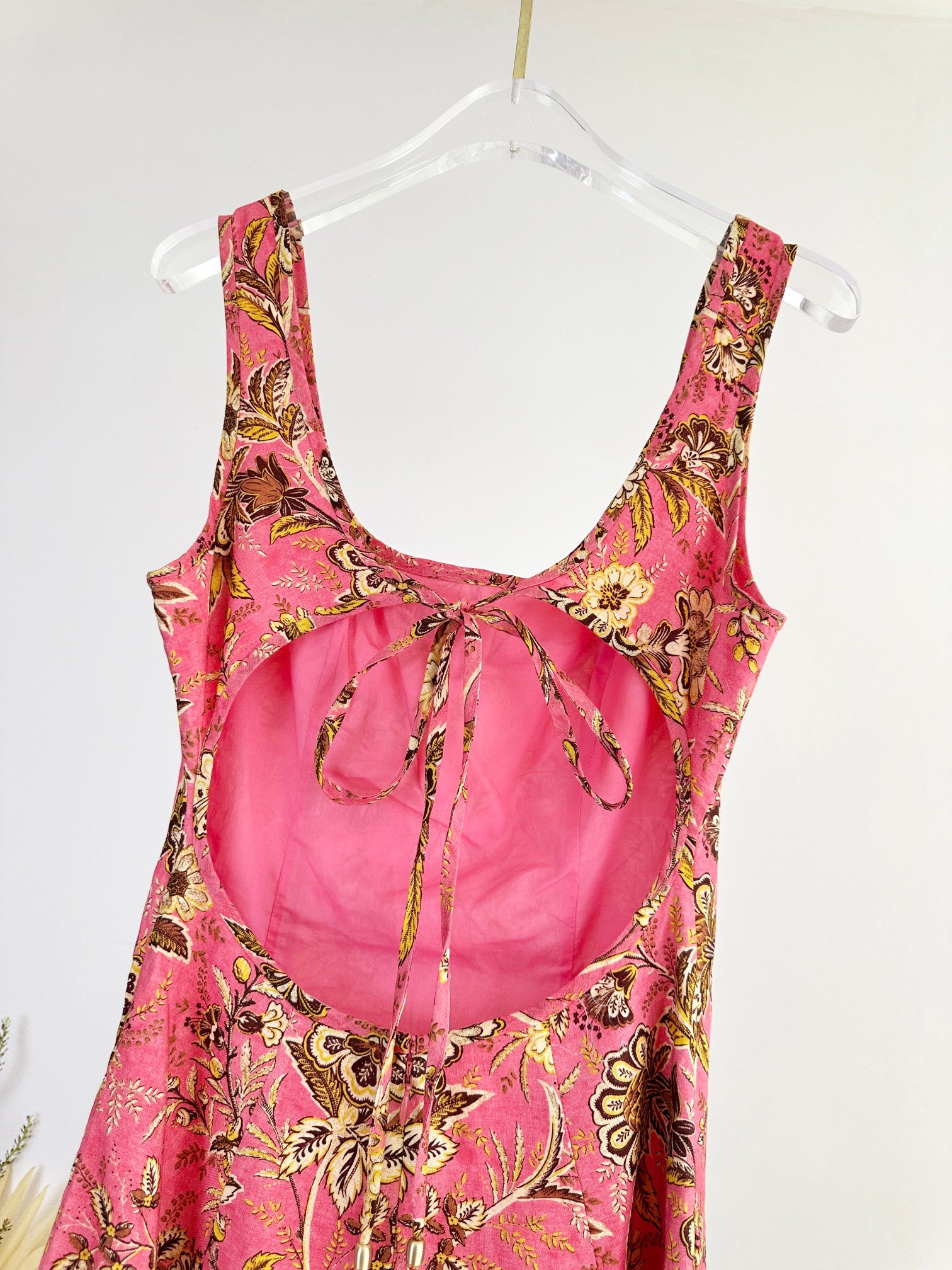 ZIMMERMANN Cutout floral-print linen midi dress D110404 - Image 5