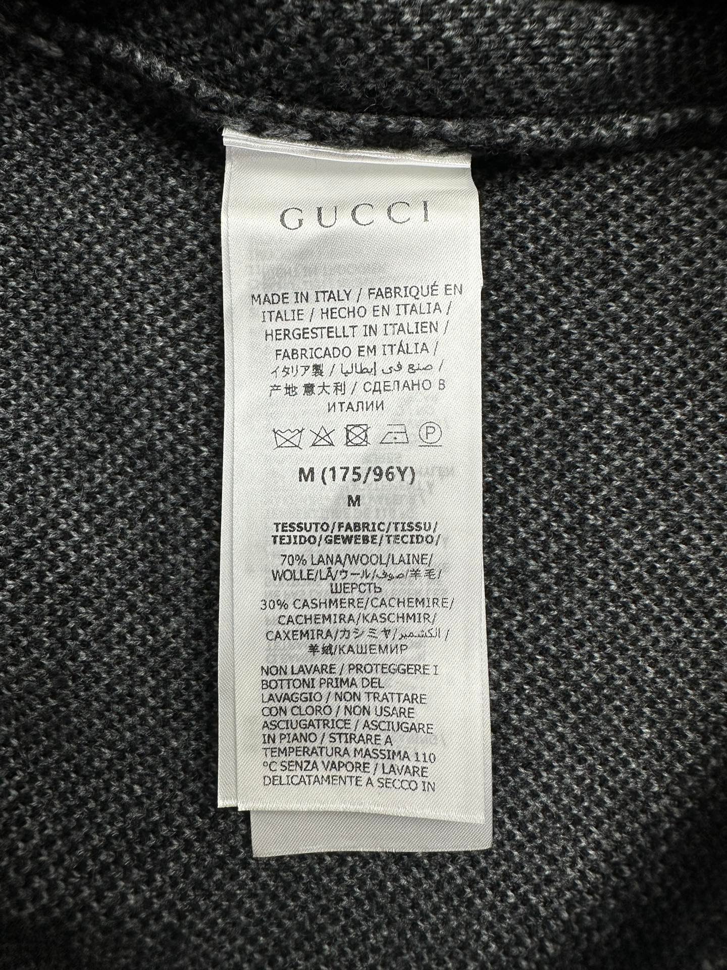 Gucci GG wool cashmere jacquard sweater 110502 - Image 3