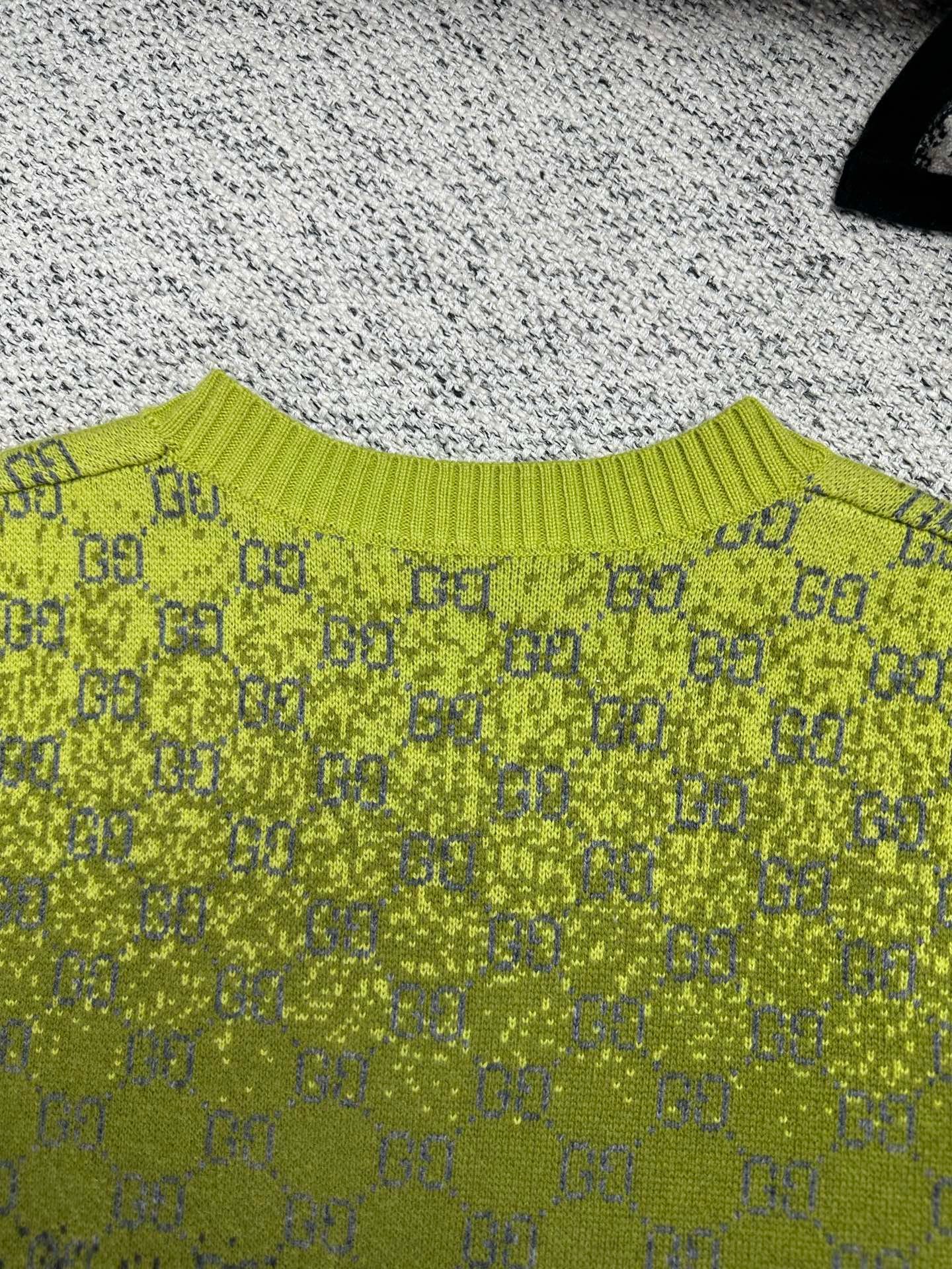 Gucci GG wool cashmere jacquard sweater 110502 - Image 10