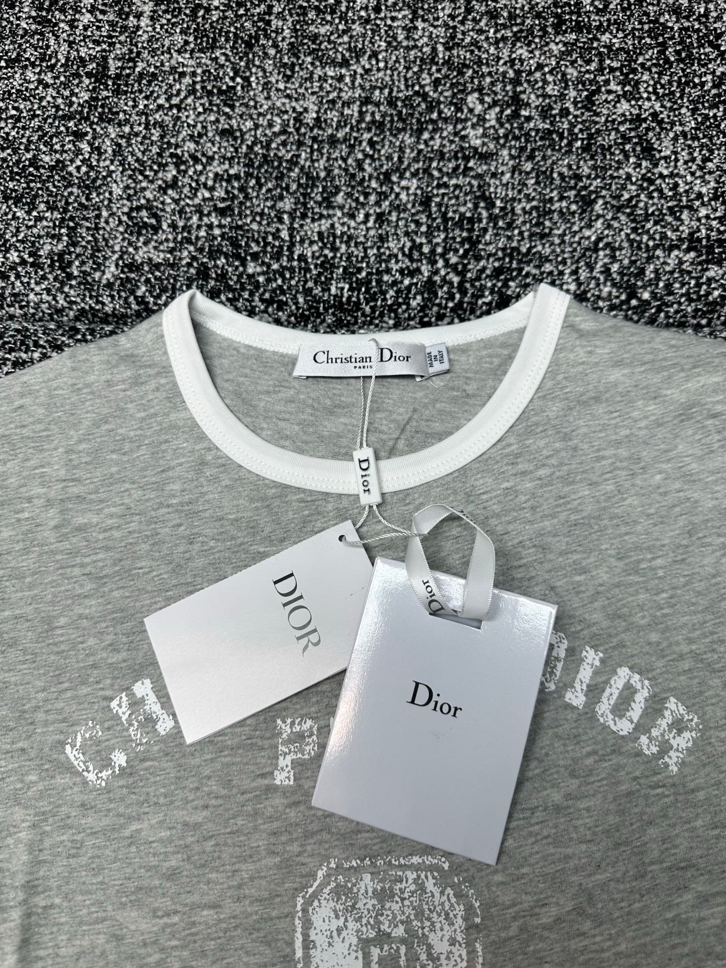 DIOR Round-neck T-shirt 110505 - Image 4