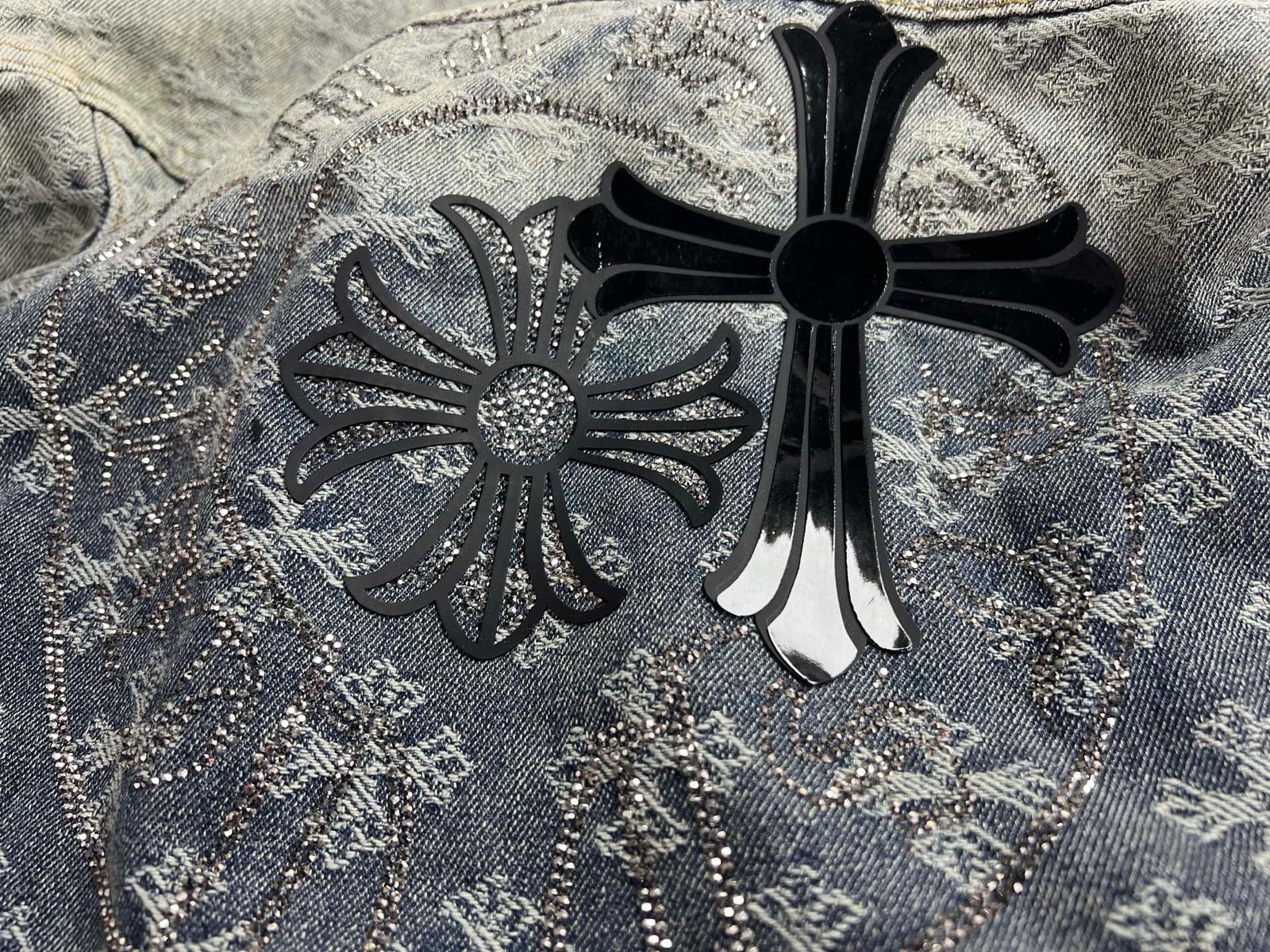 Chrome Hearts denim jacket 110802 - Image 8