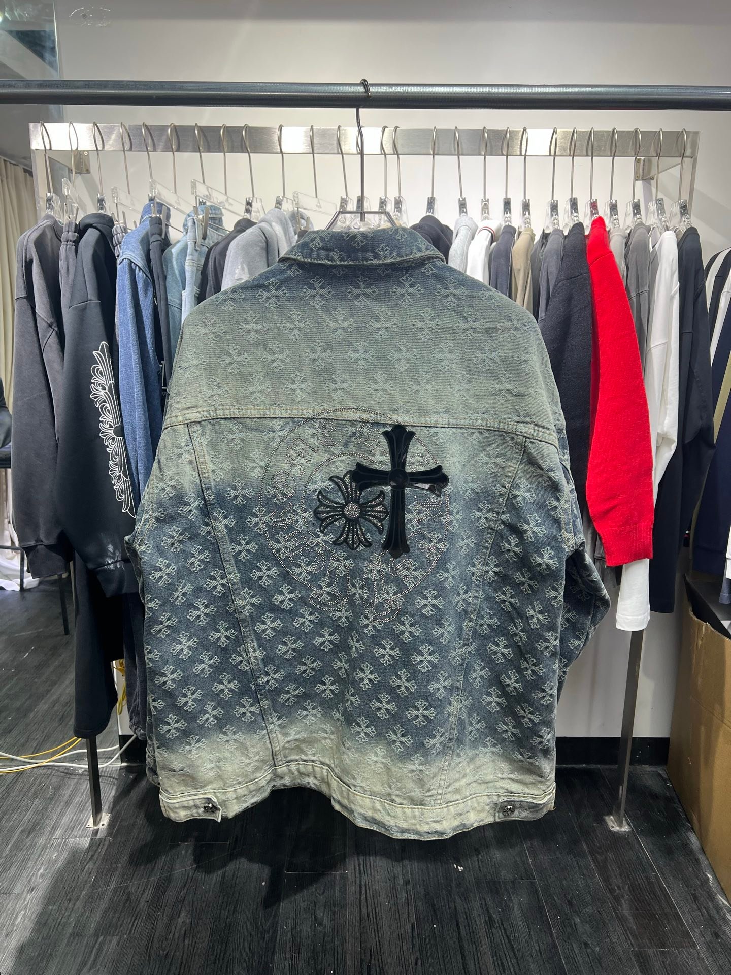 Chrome Hearts denim jacket 110802 - Image 10