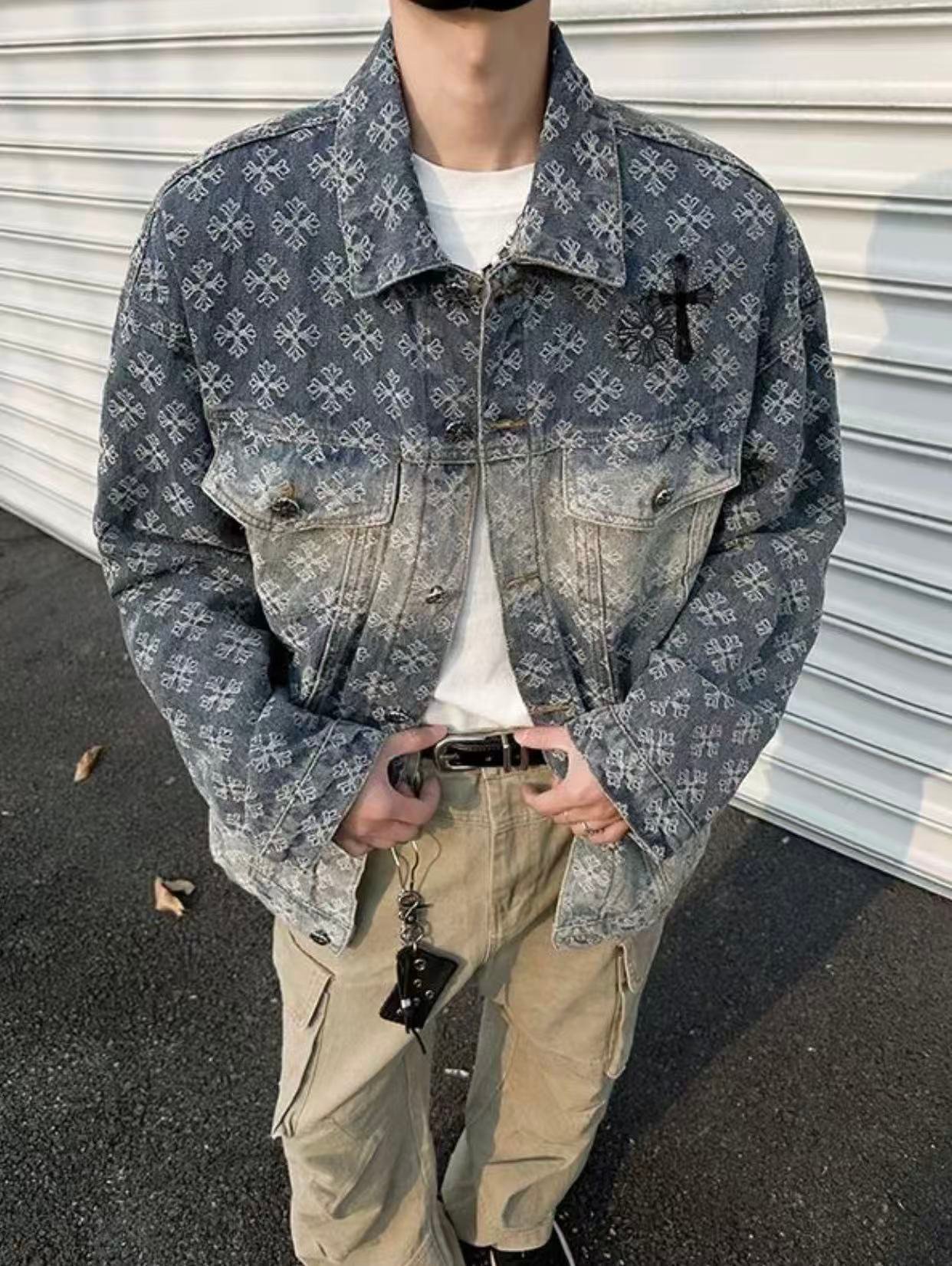 Chrome Hearts denim jacket 110802 - Image 11