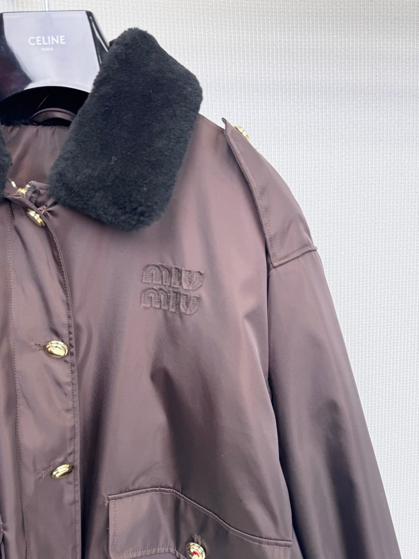 Miu Miu Technical Gazar Blouson Jacket D111407 - Image 5