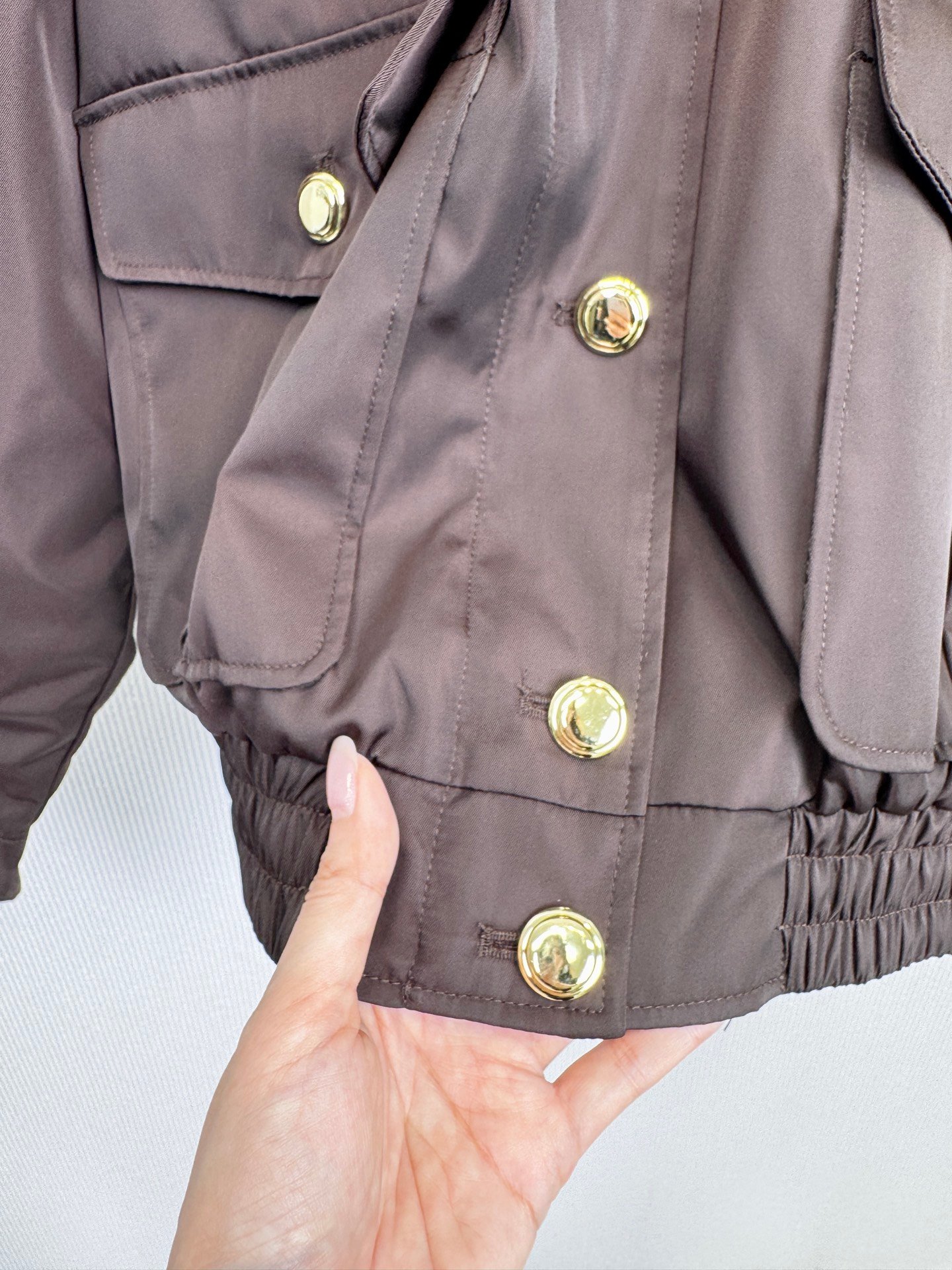 Miu Miu Technical Gazar Blouson Jacket D111407 - Image 7