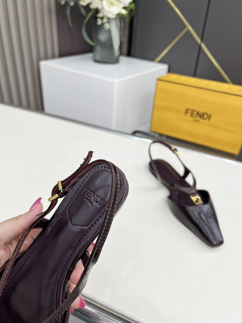 Fendi FFold Sandals L111503 - Image 6