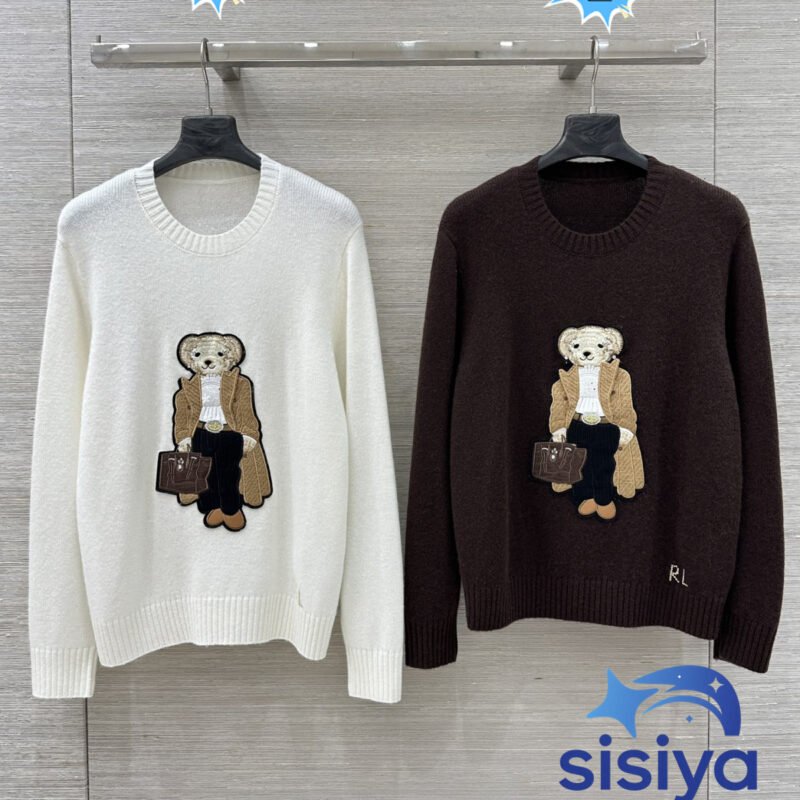 Ralph Lauren Collection Polo Bear Cashmere Sweater d111601