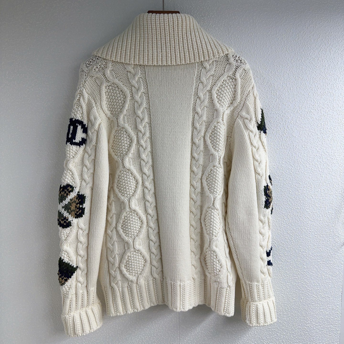 Chanel Coarse Knit Zippered Blazer D111801 - Image 5