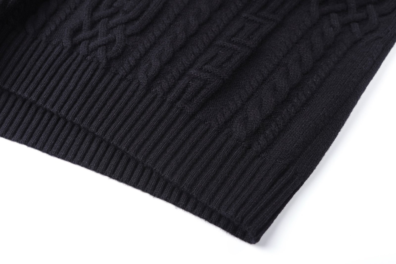 Versace Medusa embroidered cable-knit sweater 111801 - Image 7