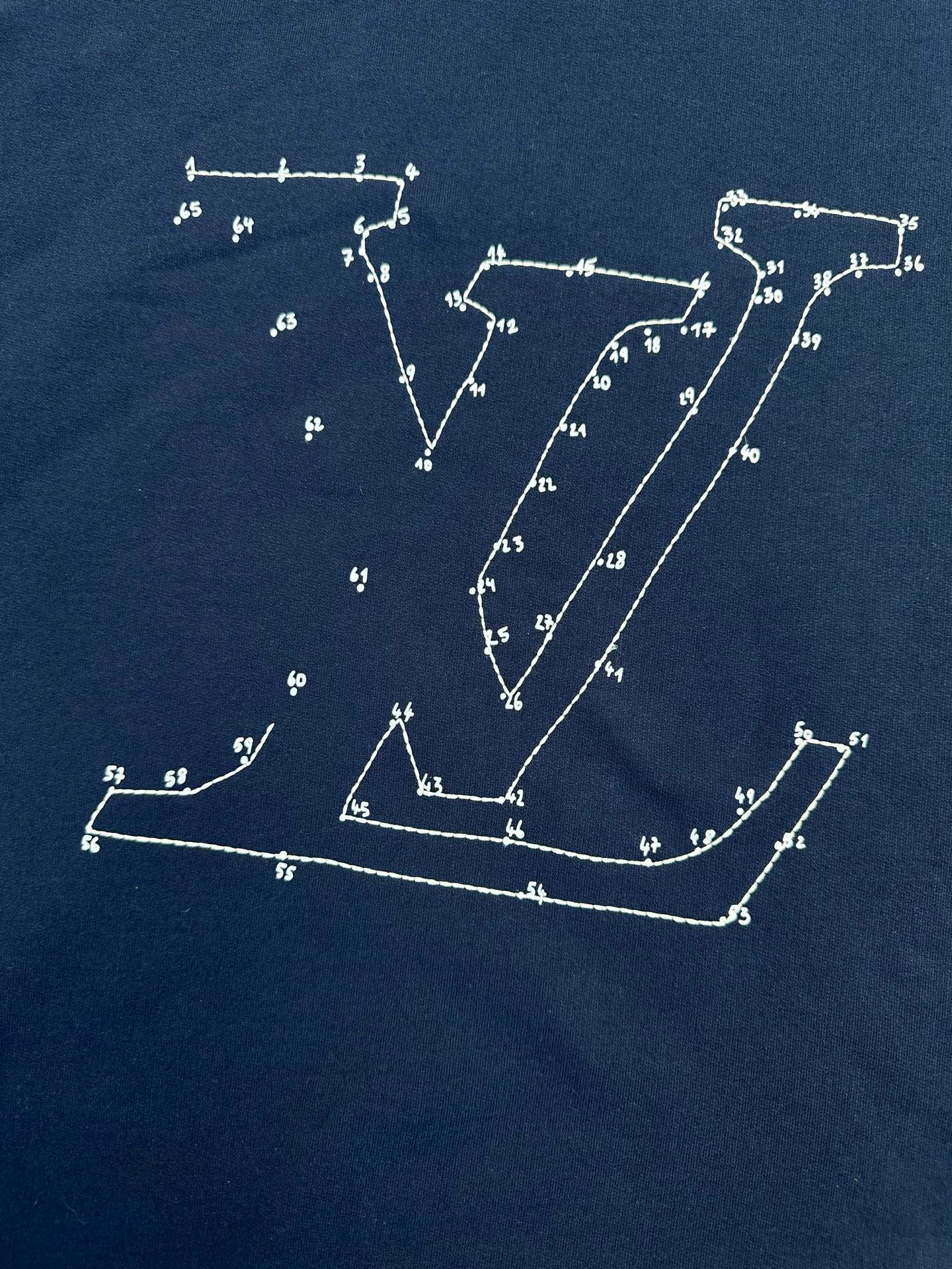 Louis Vuitton LV Stitch Crewneck 111803 - Image 5