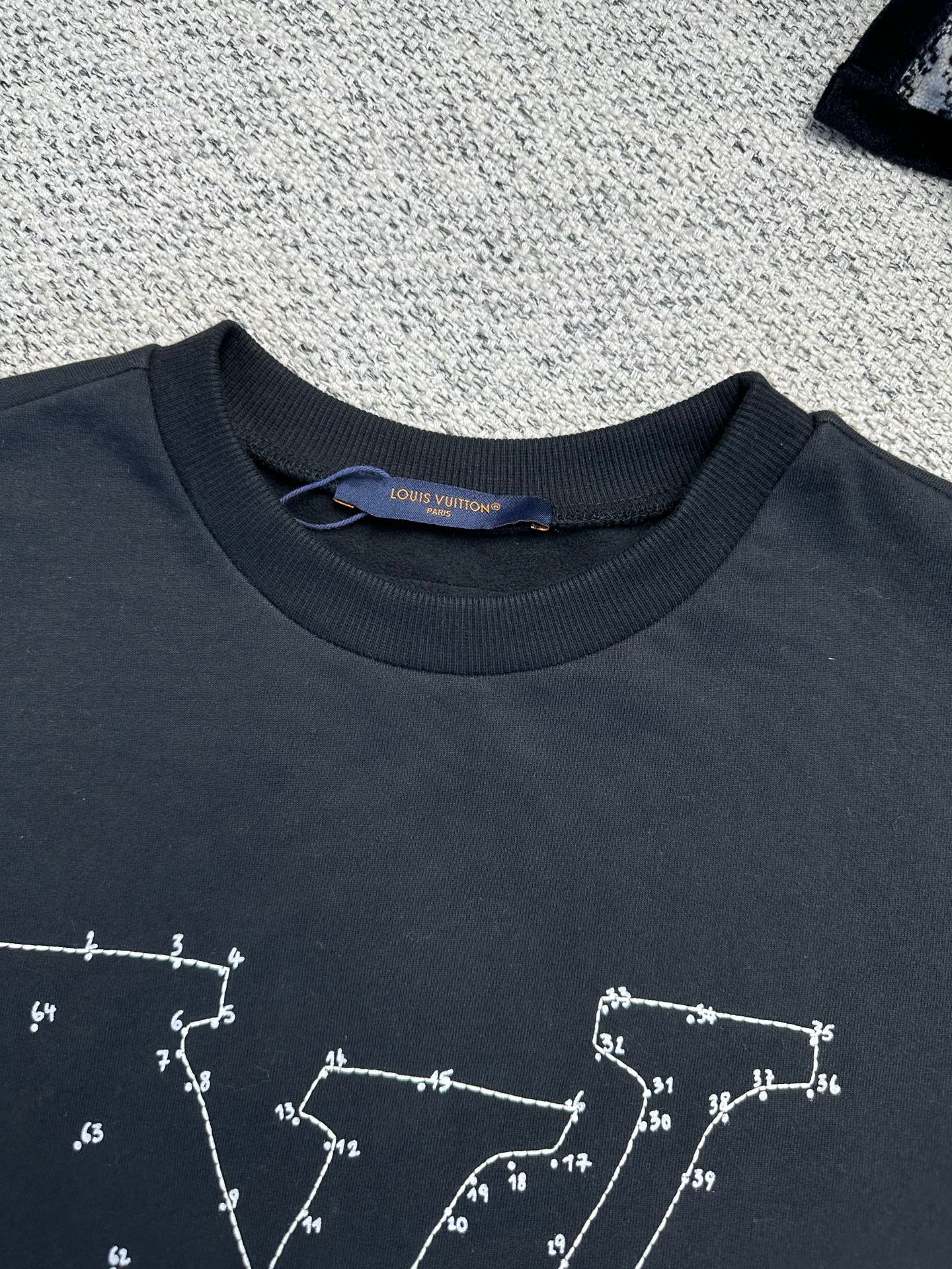 Louis Vuitton LV Stitch Crewneck 111803 - Image 8