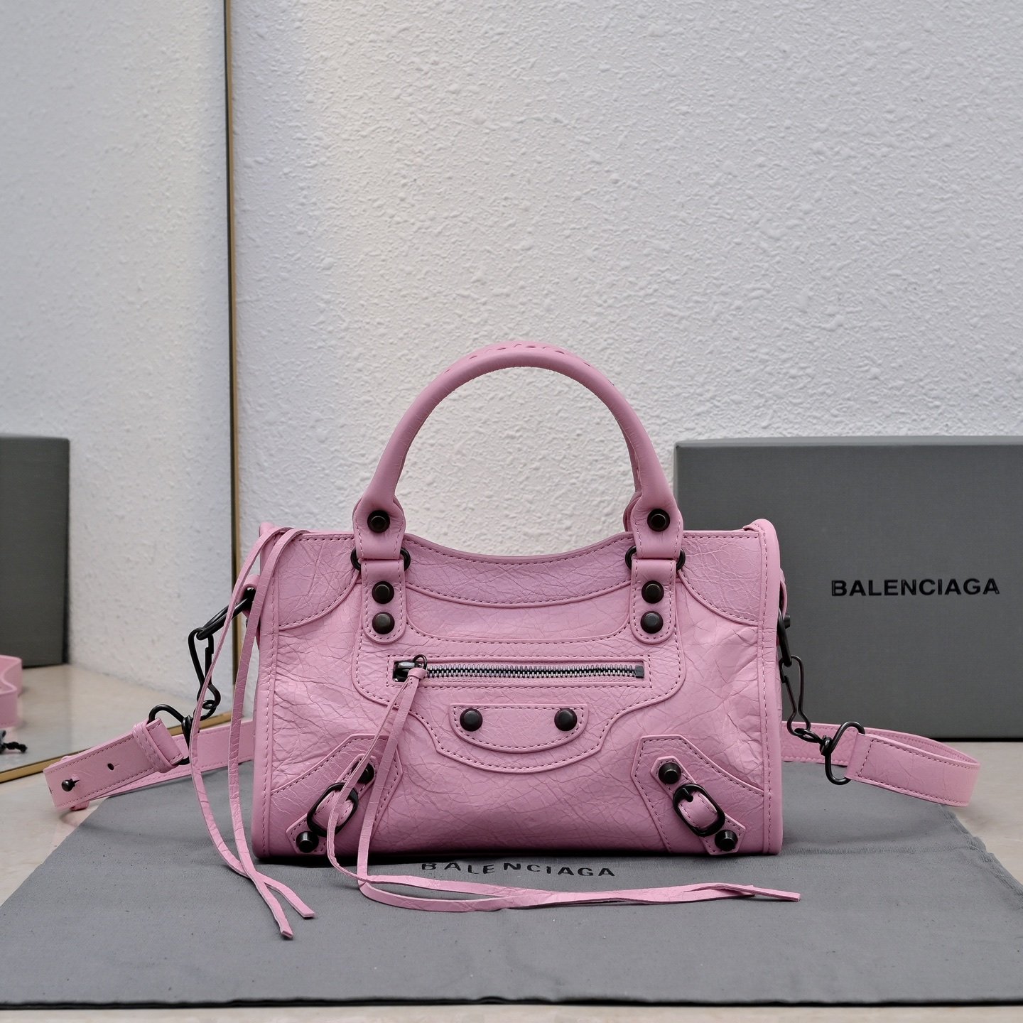 Balenciaga Mini Le City Tote Bag L111905 - Image 5