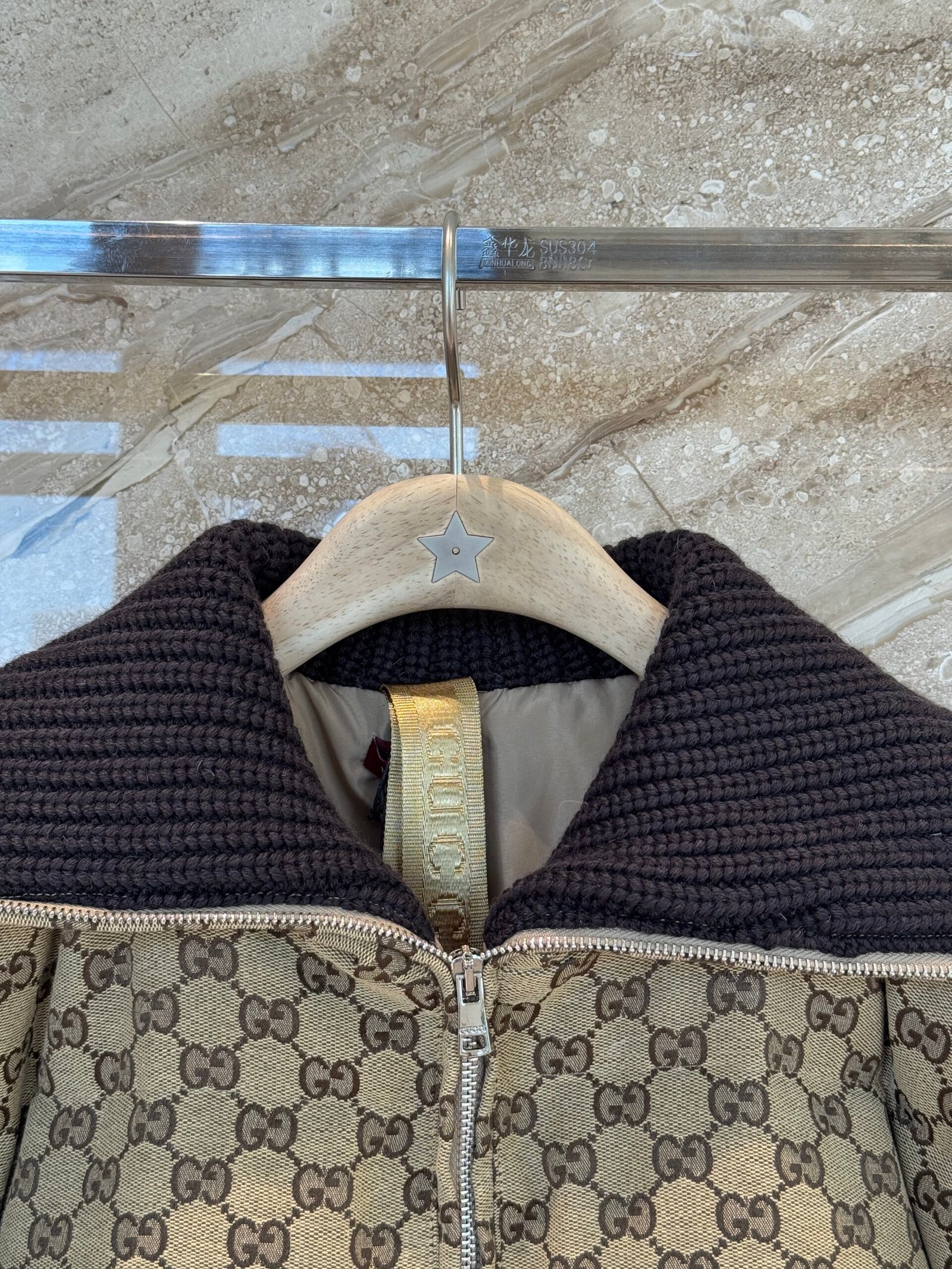 GUCCI WOMAN BEIGE JACKETS D111905 - Image 7