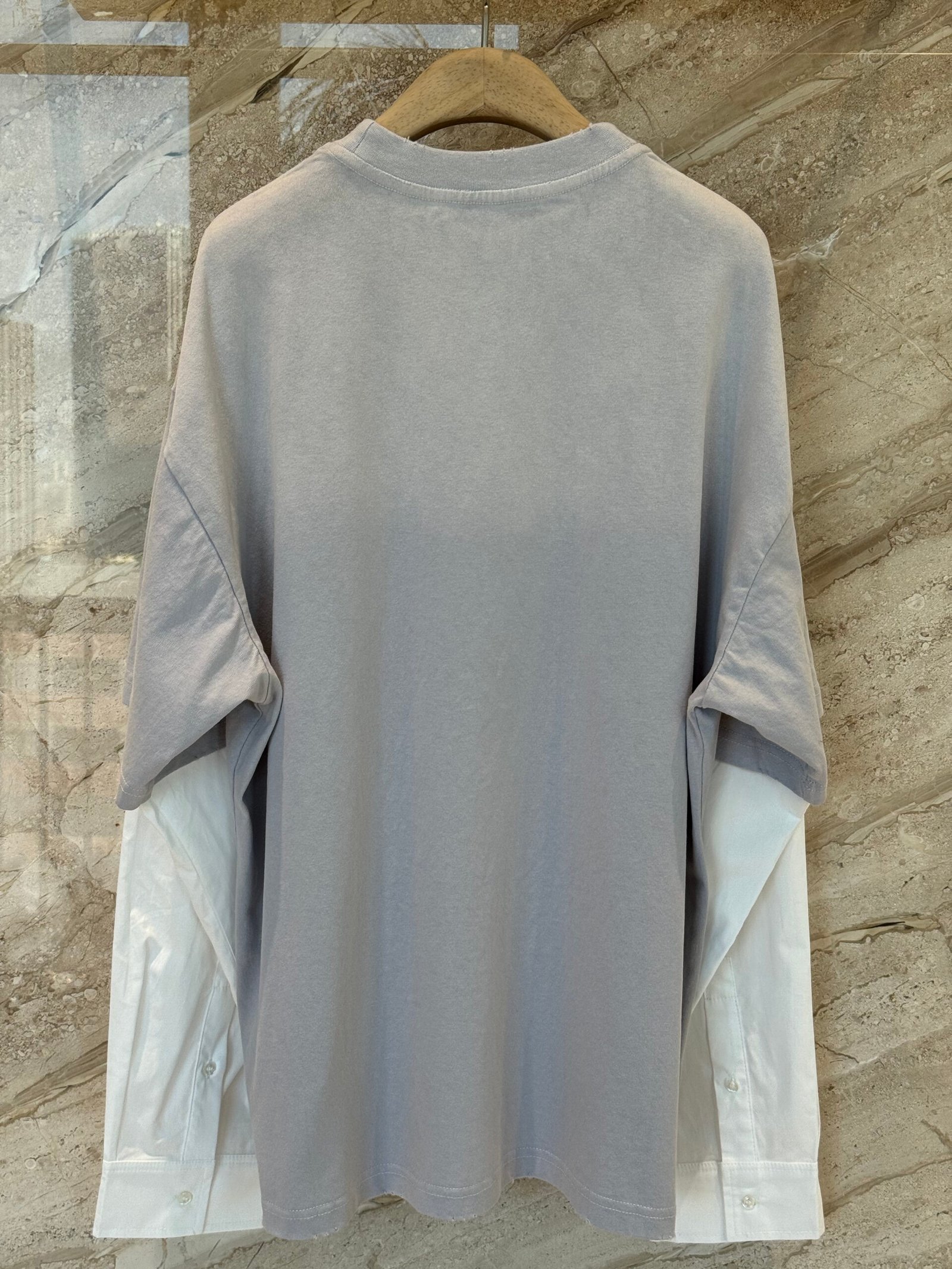 Acne Studios - Layered Logo T-Shirt D111907 - Image 5