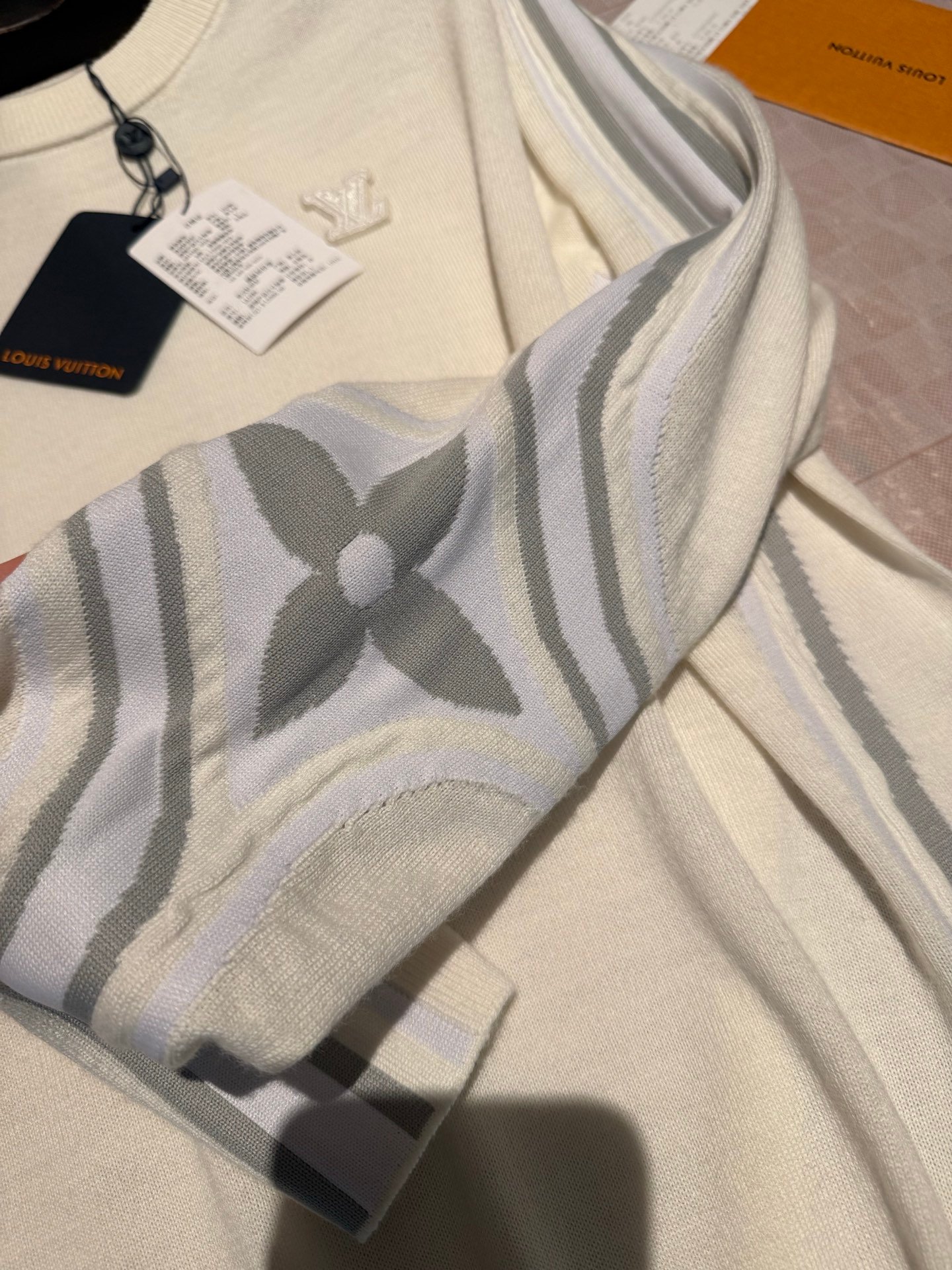 LV Graphic Knitted Crewneck D112006 - Image 6