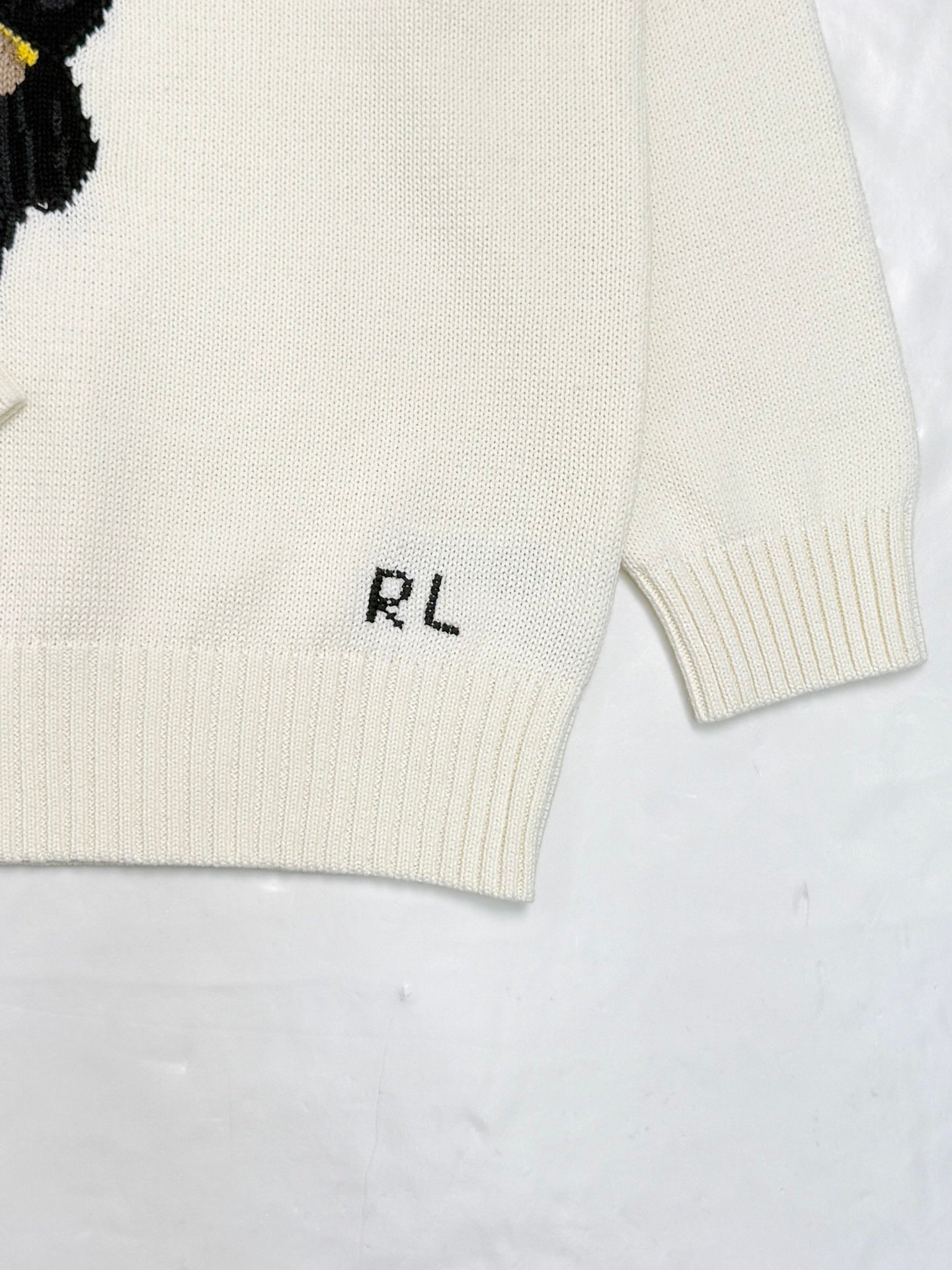Ralph Lauren Polo Bear Crewneck Cotton Sweater D112010 - Image 5