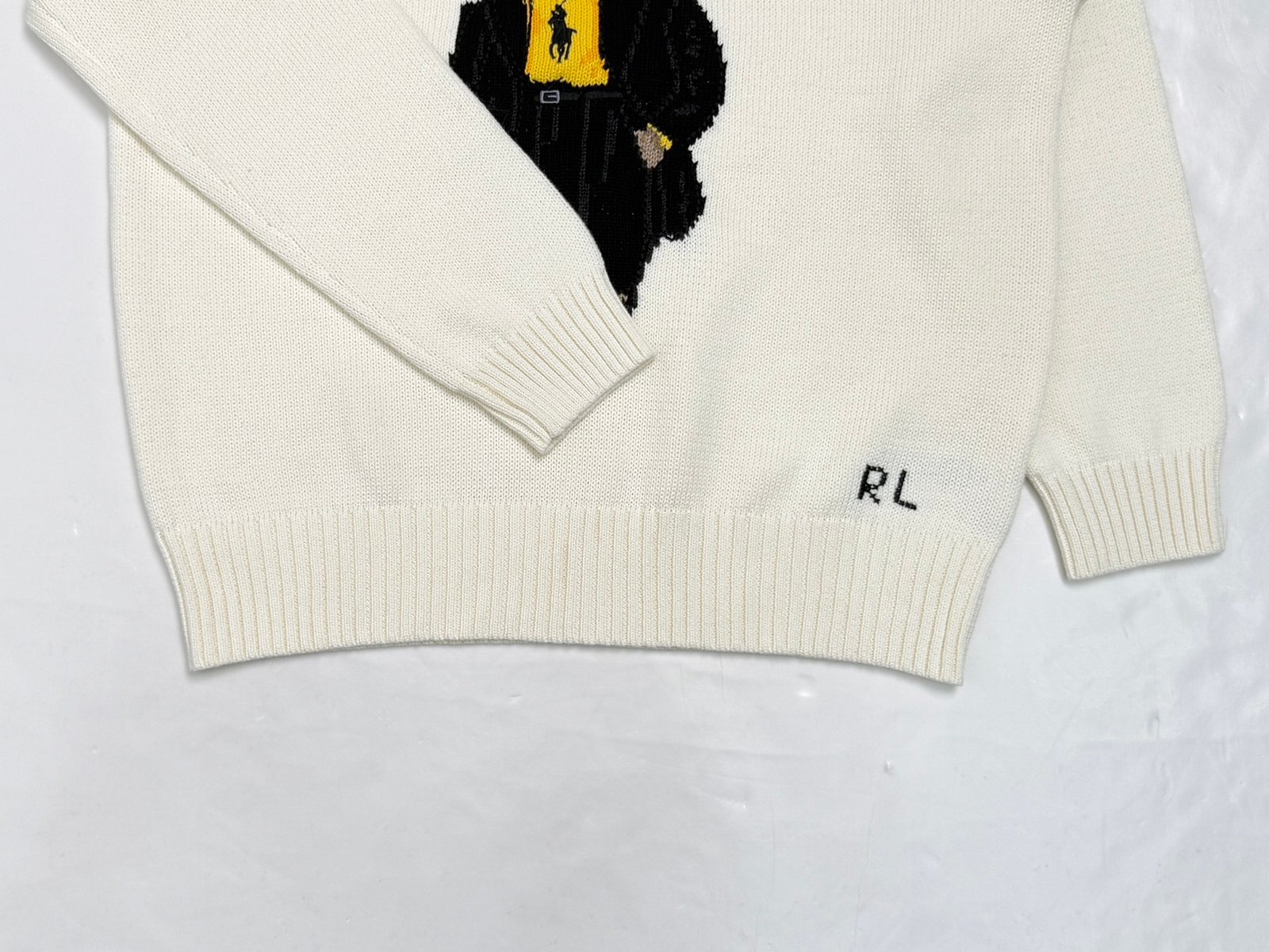 Ralph Lauren Polo Bear Crewneck Cotton Sweater D112010 - Image 7
