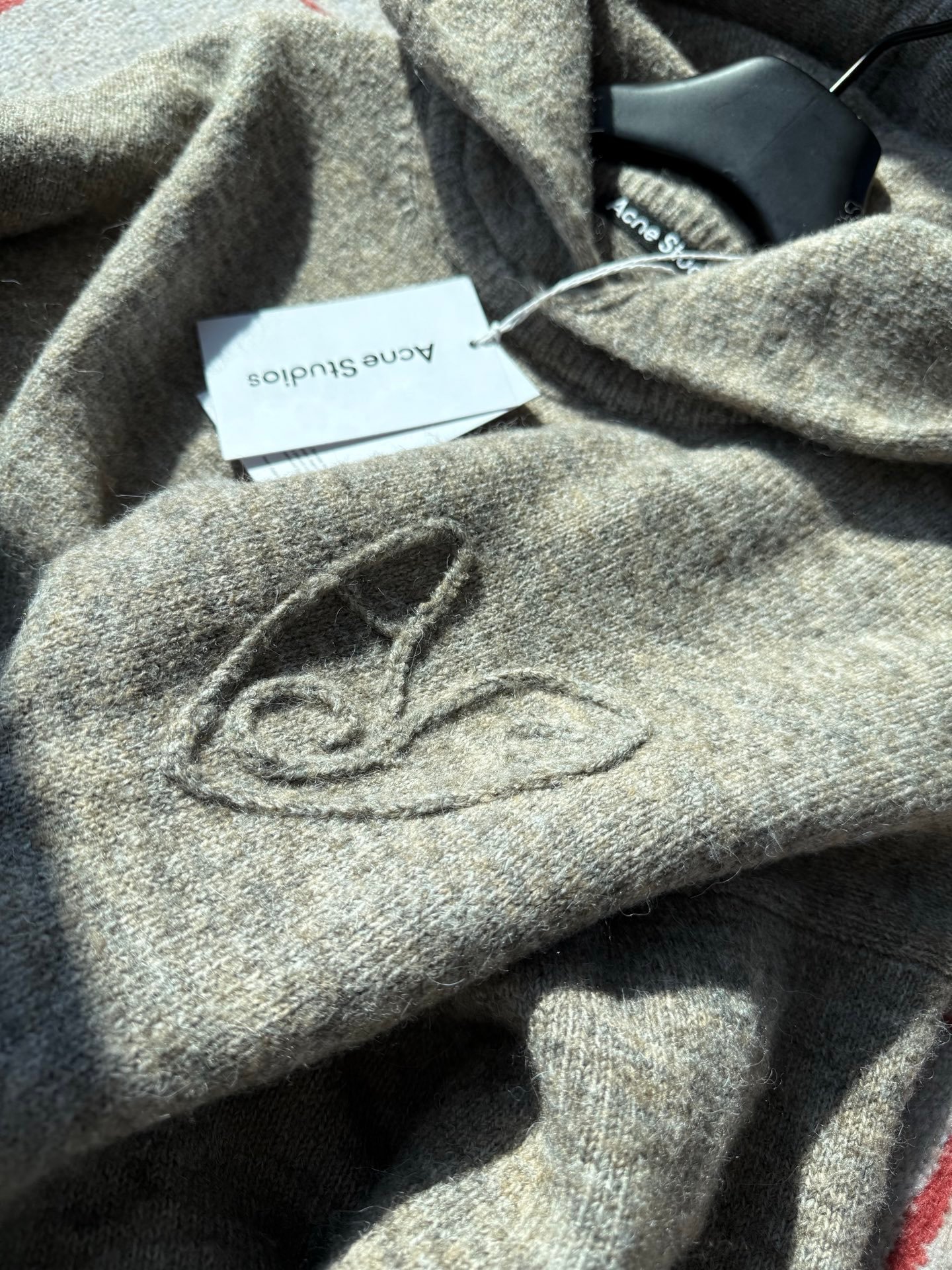 Acne Studios - Layered wool hoodie D112108 - Image 5