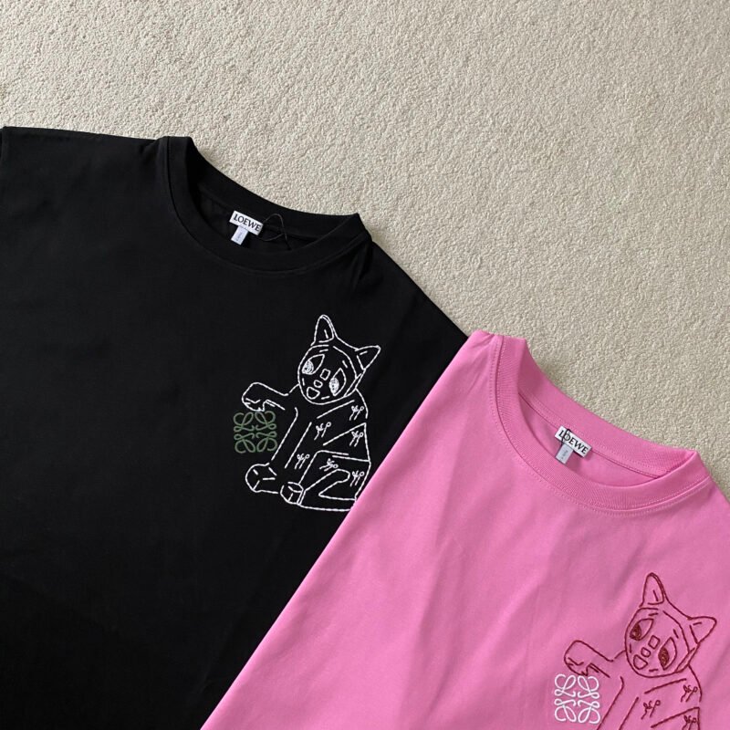 LOEWE Loose fit T-shirt in cotton 112107