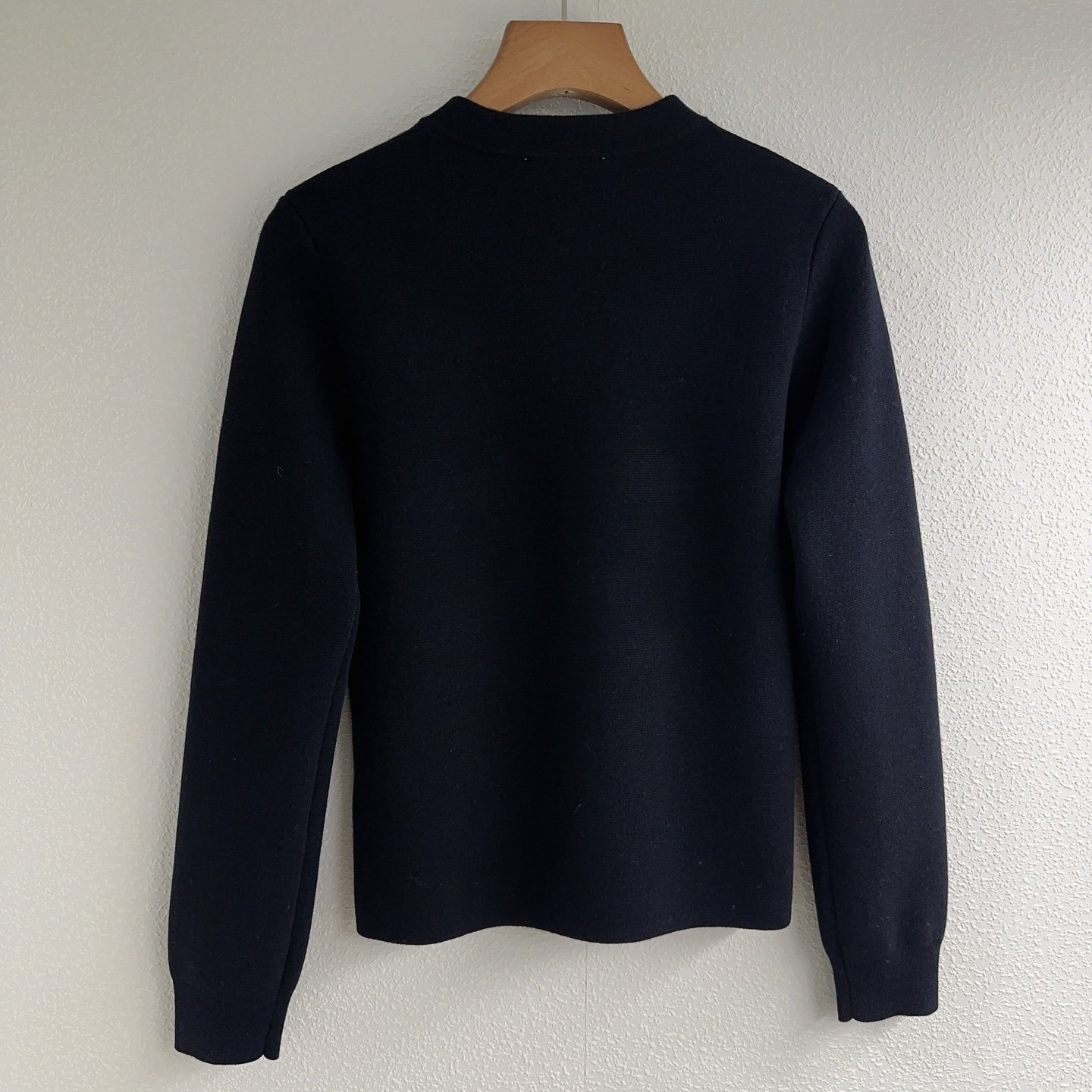 Miu Miu navy blue quarter-zip sweater D112203 - Image 3