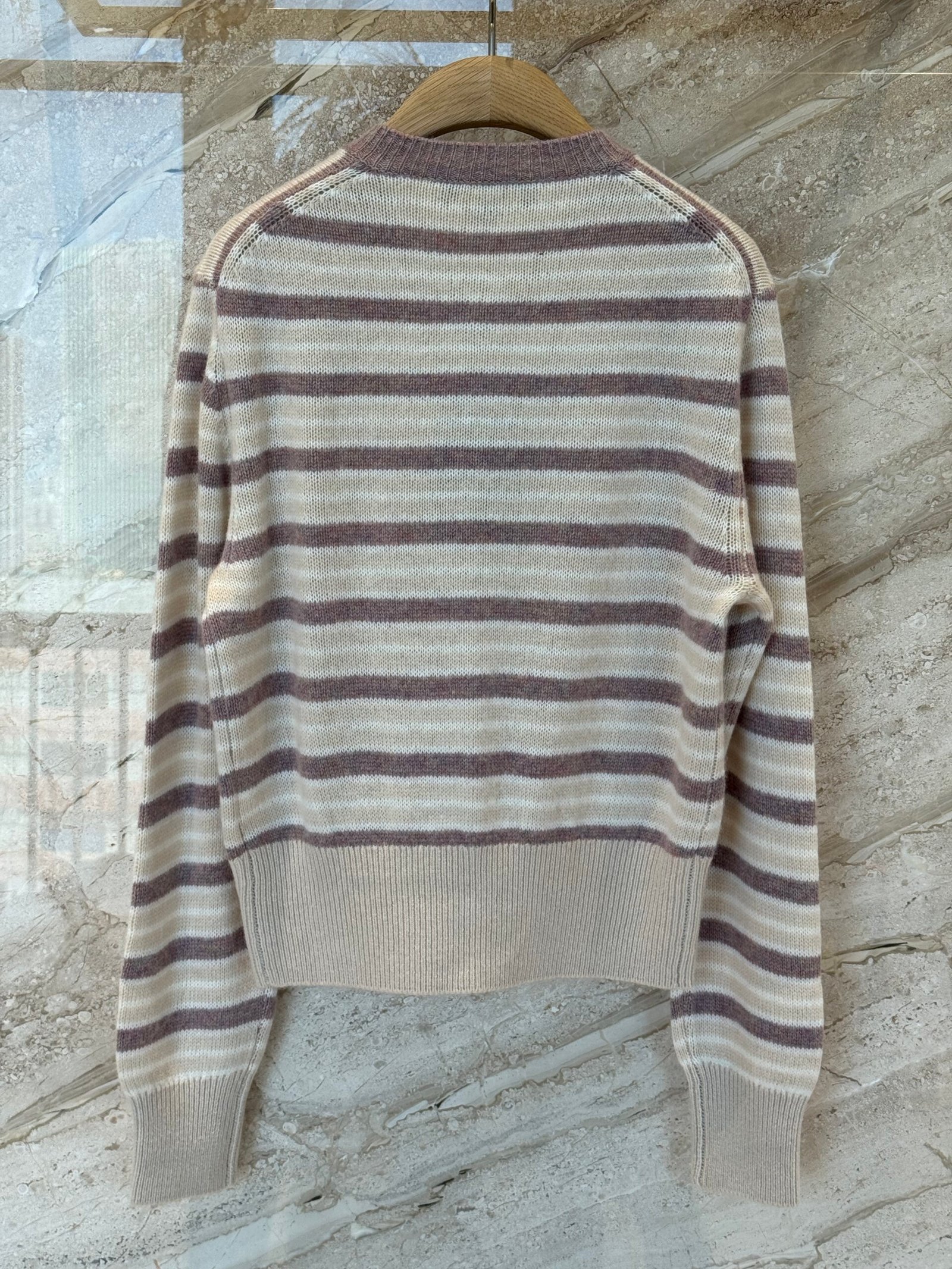 LORO PIANA Striped cashmere cardigan D112410 - Image 3