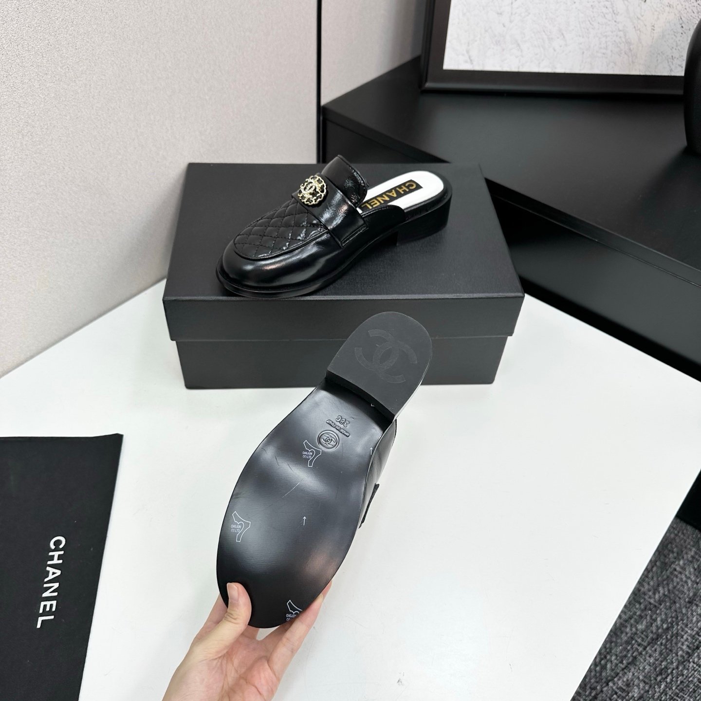 CHANEL Mulle Sandals L112609 - Image 5