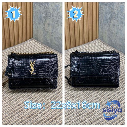 YSL Crocodile Pattern Bag L121004