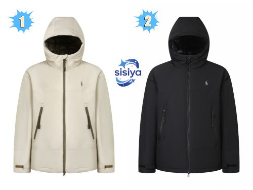 Ralph Lauren logo hooded down jacket 121701