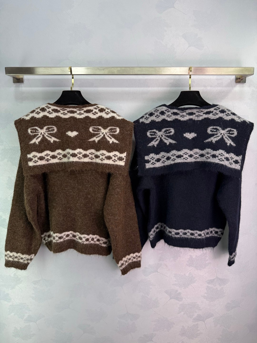 CHANEL Shawl-Sleeve Sweater D120202 - Image 7