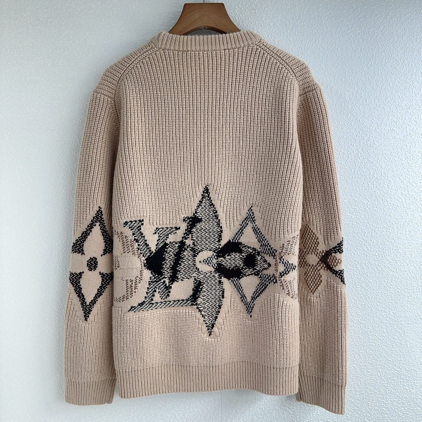 Louis Vuitton graphic technical knit pullover D120207 - Image 3