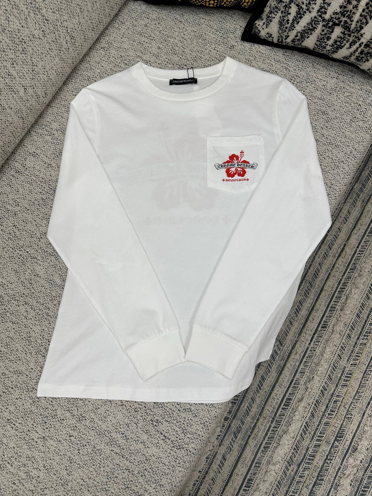 Chrome Hearts Round-neck Long-sleeved Shirt D120402