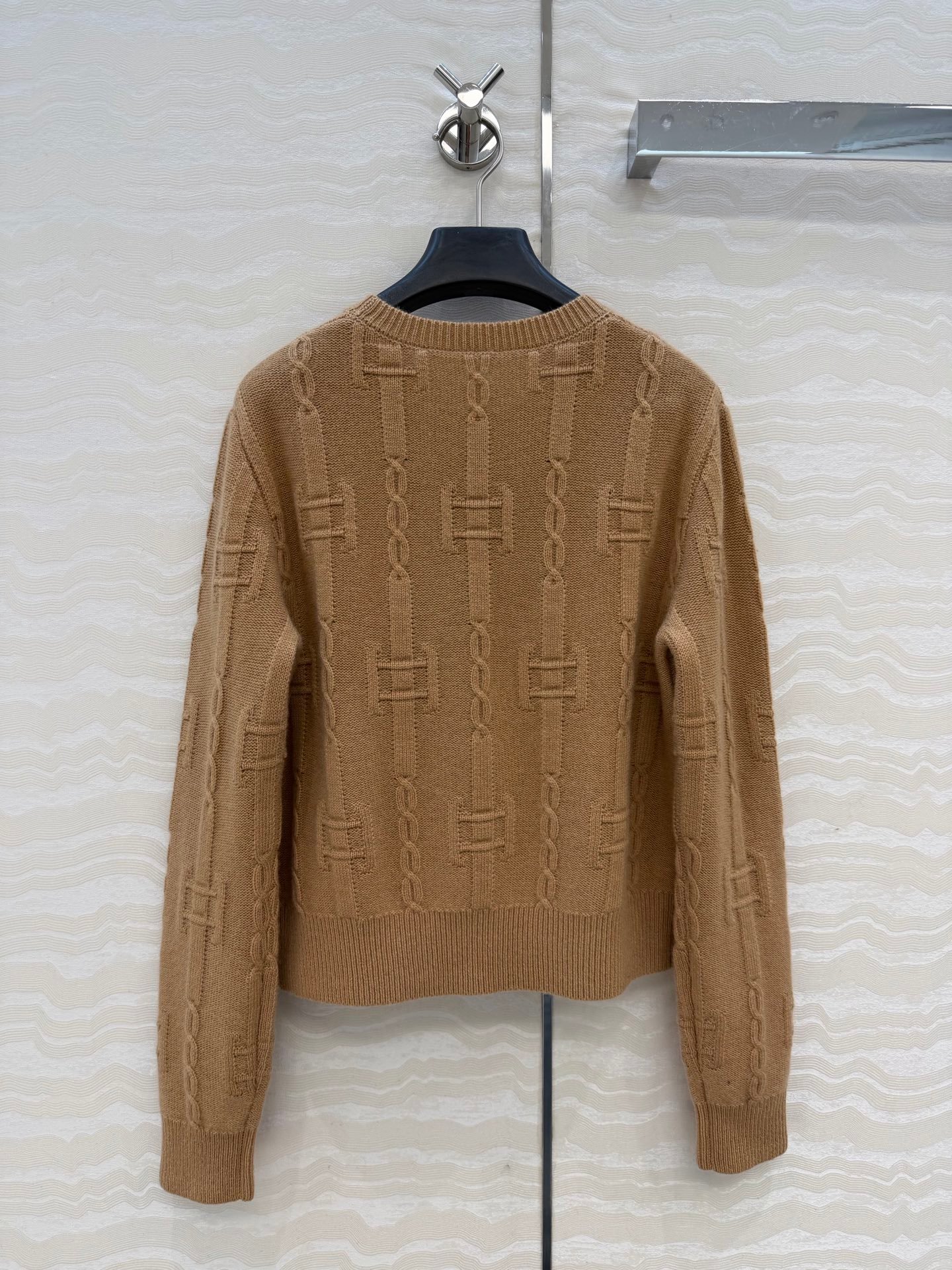 CELINE crewneck sweater IN chains cashmere D120405 - Image 7