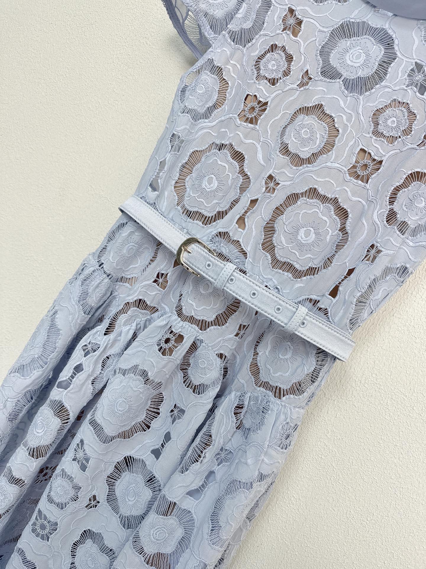 Self-Portrait Floral Lace Midi Dress D120503 - Image 5