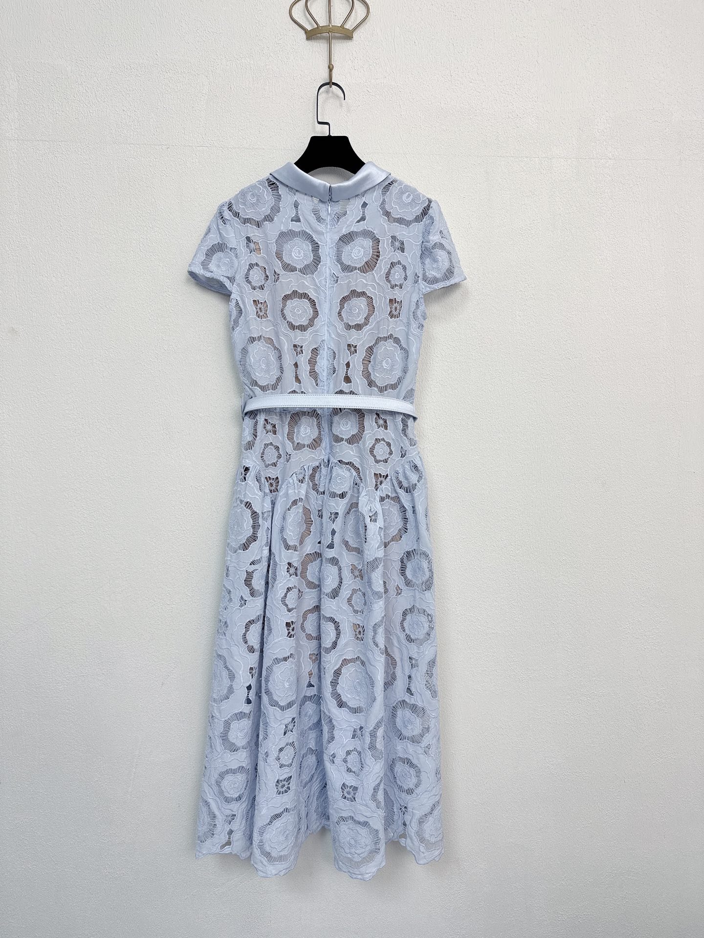 Self-Portrait Floral Lace Midi Dress D120503 - Image 6