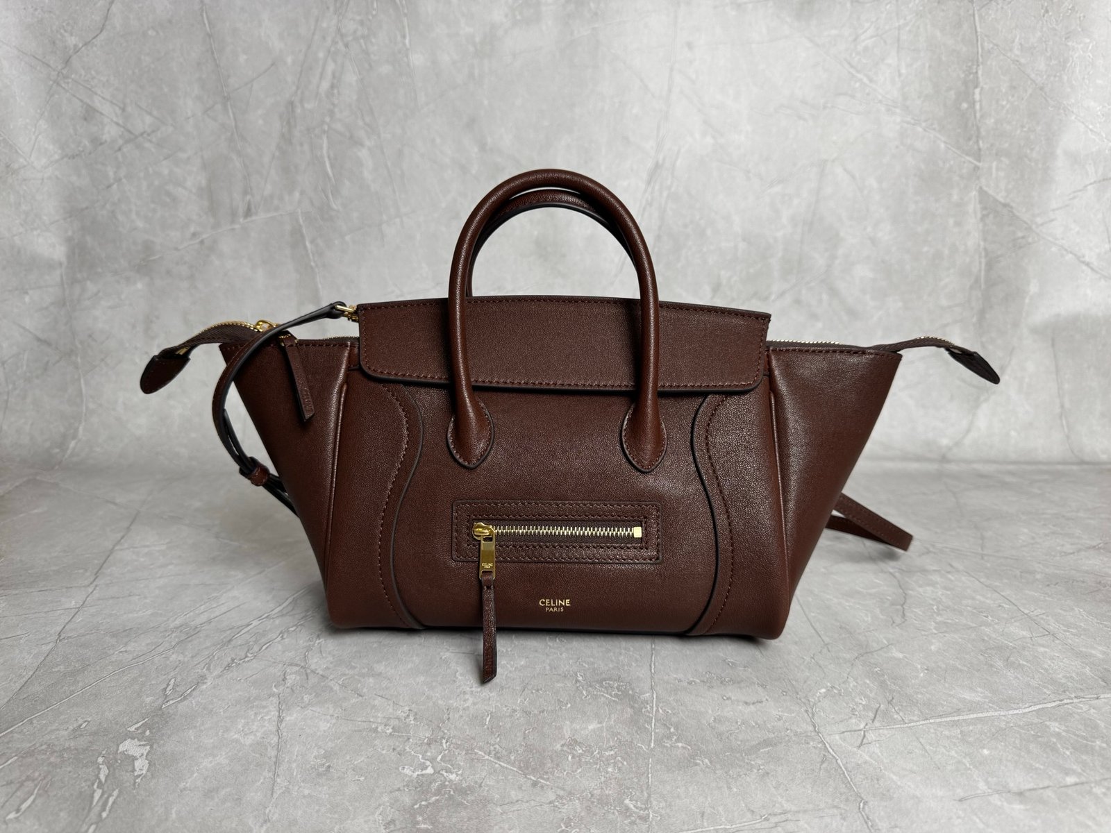 Celine Nano Luggage Handbag L120508 - Image 5