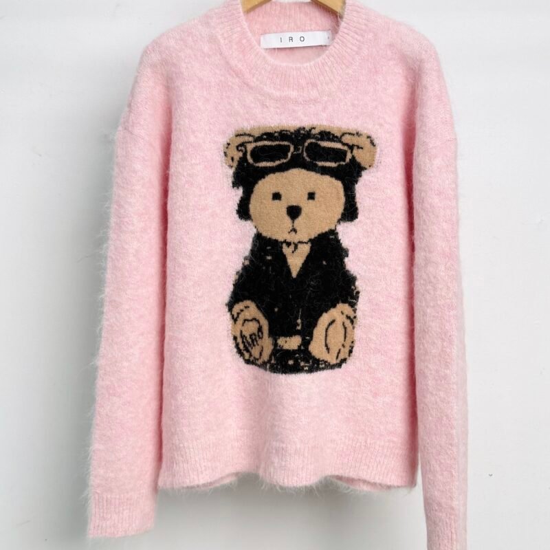 IRO Little Bear Plaid Sweater D121102