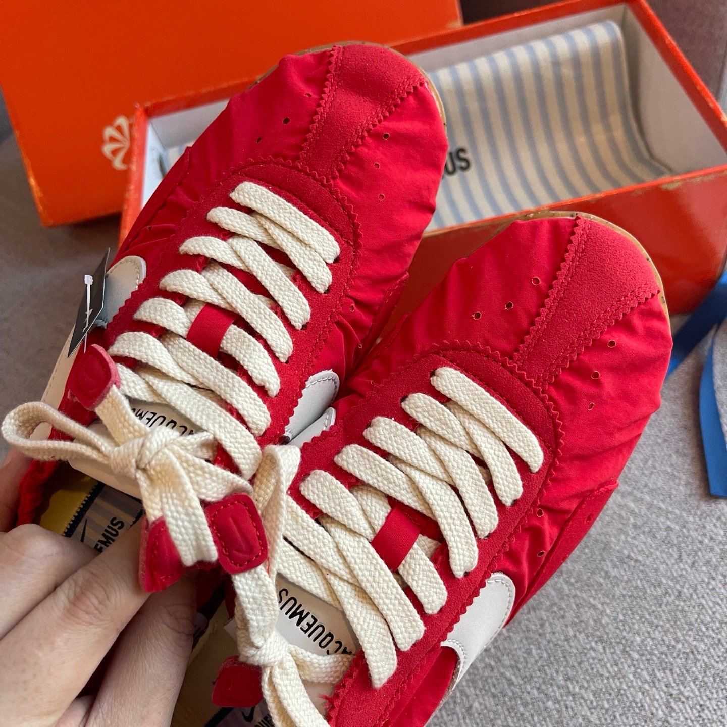 Jacquemus x Nike Moon Shoe Limited Edition Collaboration Sneakers L121106 - Image 6