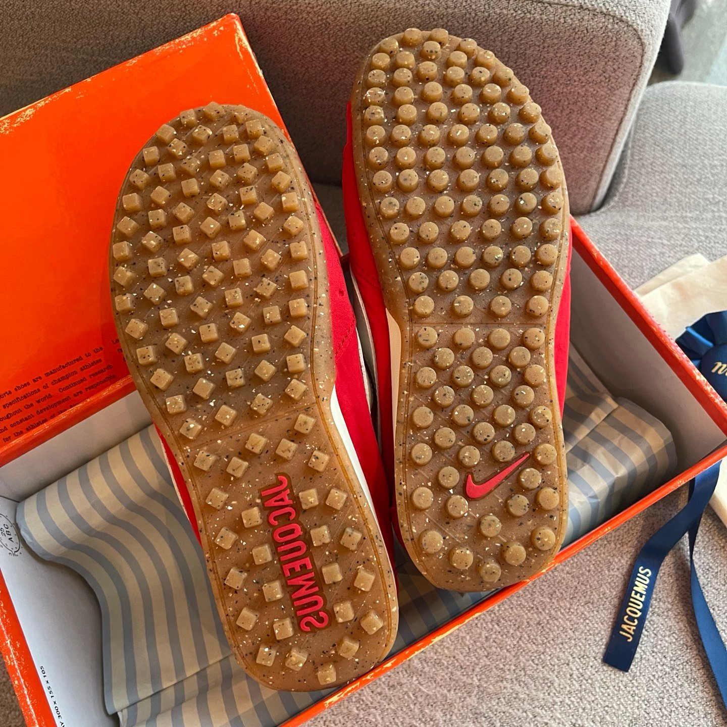 Jacquemus x Nike Moon Shoe Limited Edition Collaboration Sneakers L121106 - Image 7