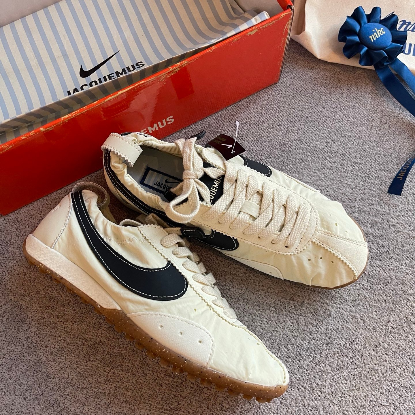 Jacquemus x Nike Moon Shoe Limited Edition Collaboration Sneakers L121106 - Image 9