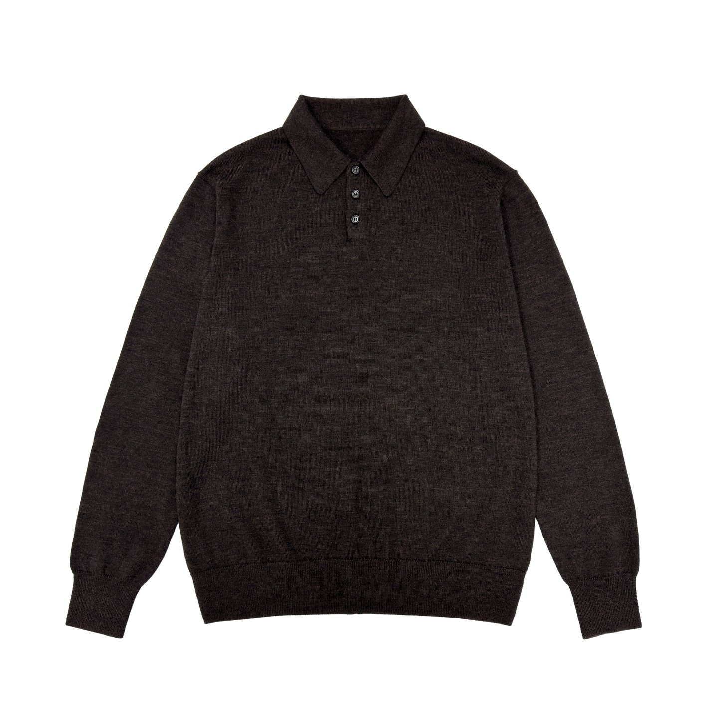 Maison Margiela Elbow patch wool polo 121108